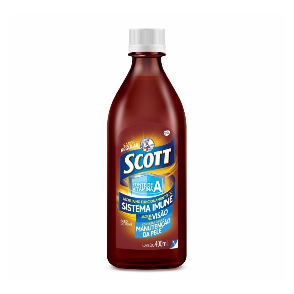 Emulsao Scott Regular 400ml | Shopee Brasil