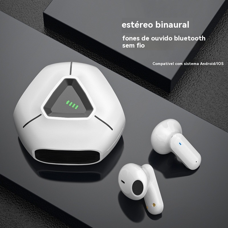 Novos fones de ouvido Bluetooth com cancelamento de ruído ativo intra ...