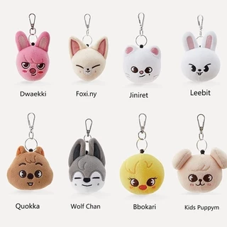 Skzoo Plush Keychain Stray Kids Stuffed Toy Doll Idol Key Rings Acessórios para fãs Coleção e presente em Oferta na Shopee