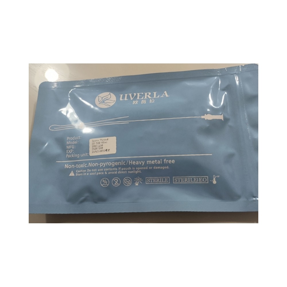 Linha Ocular Branca Azul Cuidados Com A Pele uverla 20 Pcs