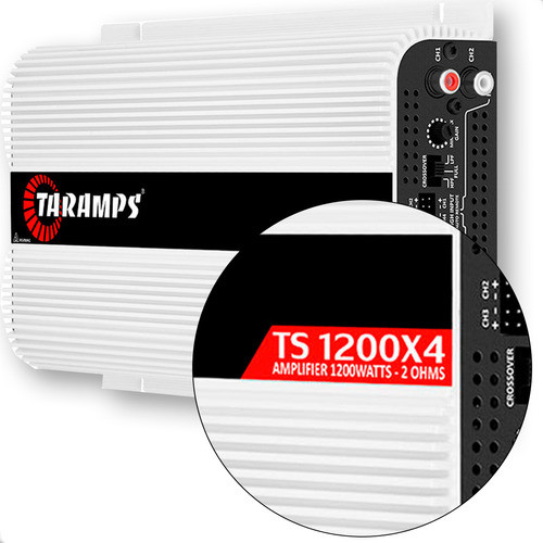 Taramp's TS 1200X4 Auto Soundverstärker - 1200W RMS 4-Kanal