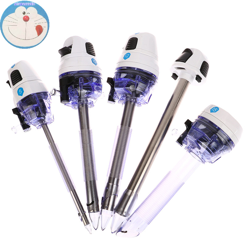 airspeccutin 5/10/12/15mm Cone De Punção Óptica Descartável Tipo Flip Cânula Para Laparoscopia Equipamento De Entrada Vi