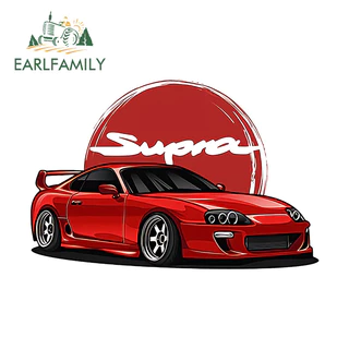 EARLFAMILY 13cm x 8.6cm Supra Legal Adesivo De Carro Caravana Windowss Caminhão À Prova De Riscos Decalque De Vinil Pers
