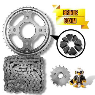 Kit Relação Cg Titan 160/ Fan 160 Start 1045 C/bucha Coroa em Oferta na Shopee