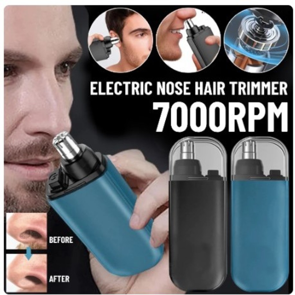 Aparador Removedor de Pelos De Nariz Portátil Elétricos 7000RPM