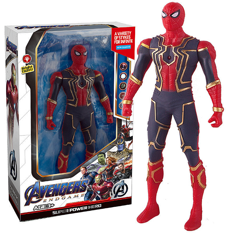 Boneco Homem Aranha articulado com Luz spider man action figure boneco ...