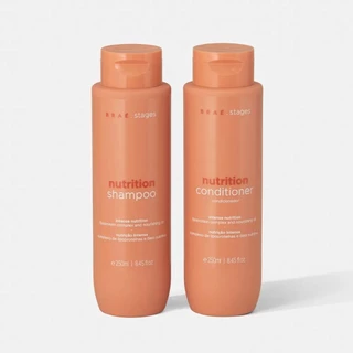 Kit Braé Stages Nutrição Shampoo 250ml + Condicionador 250ml