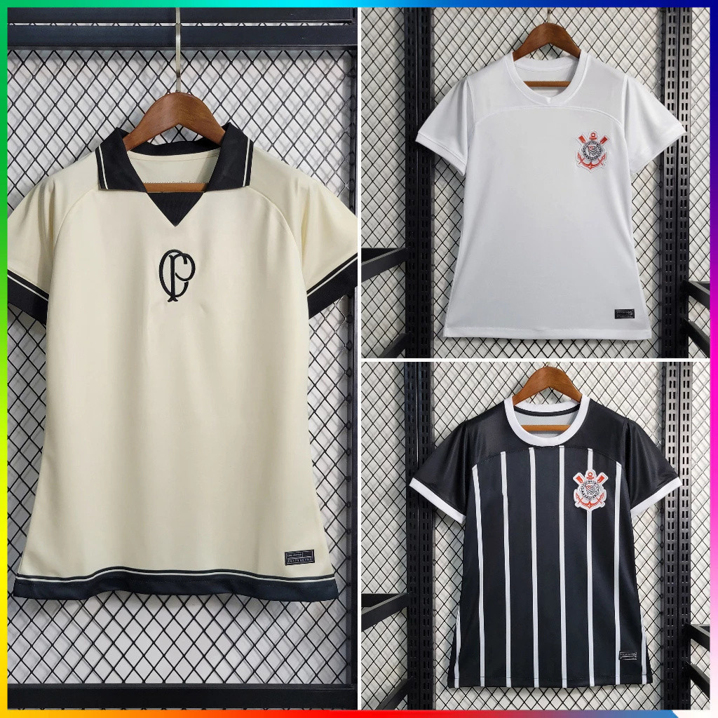 Camisa De Futebol Feminino 23/24 Home/Outside/Terceiro SS7L