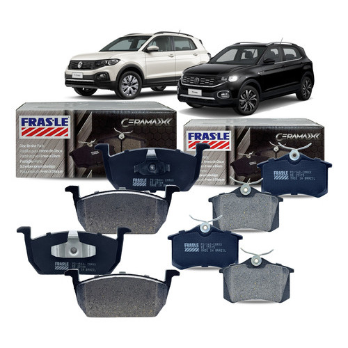 Kit Pastilha Freio Cerâmica T-cross 1.0/14 2020-2025 | Shopee Brasil