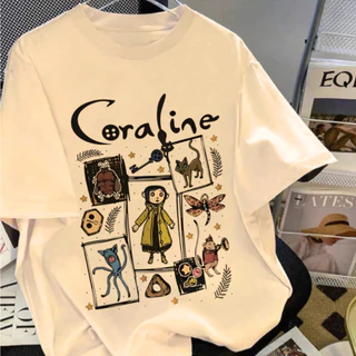 Camisa Camiseta Unissex Coraline StreetWear Qualidade Premium Despache Rapido Atendimento 24 Horas