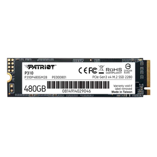 SSD Patriot P310 480GB M.2 2280 NVMe 1700Mb/s - P310P480GM28