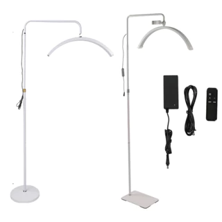 Luminária Meia Lua com Base 3 modos de luz / controle de intensidade bivolt