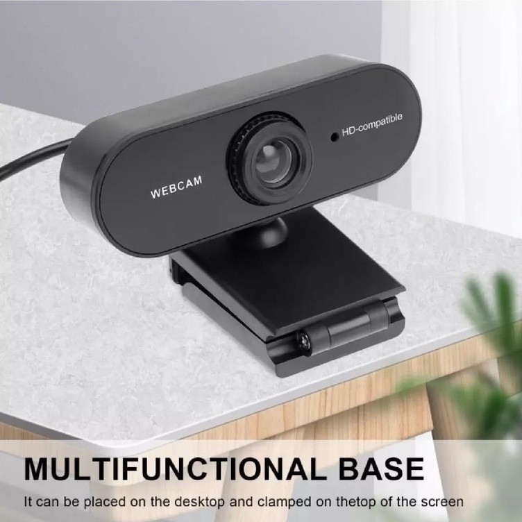 Webcam Full HD com microfone integrado Visão 360° HD 720P