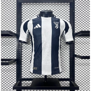 Venda Quente Camisa Esportiva De Futebol Versão 2024-25 Juve home Tamanho S-XXL