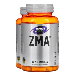 Kit 2x ZMA Zinco Magnésio 800mg Now Foods 90 Veg Cáps Importado/Made in Usa