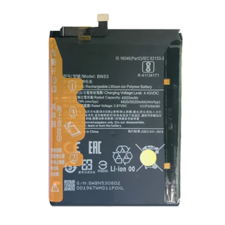 Bateria compatível com Xiaomi Note 9 Pro Note 10 Pro BN53