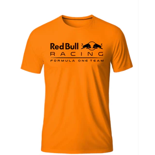 Camiseta Red Bull Team Racing Lançamento Masculina 100% Algodão Camisa Formula 1