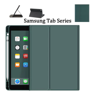 Capa Protetora Com Slot Para Caneta Para Samsung Tab A7/s7plus/S8Ultra/S7FE/S6 Lite/s9+