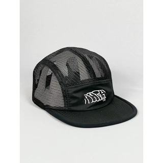 Boné 5 Five Panel Tela Hosters - Preto