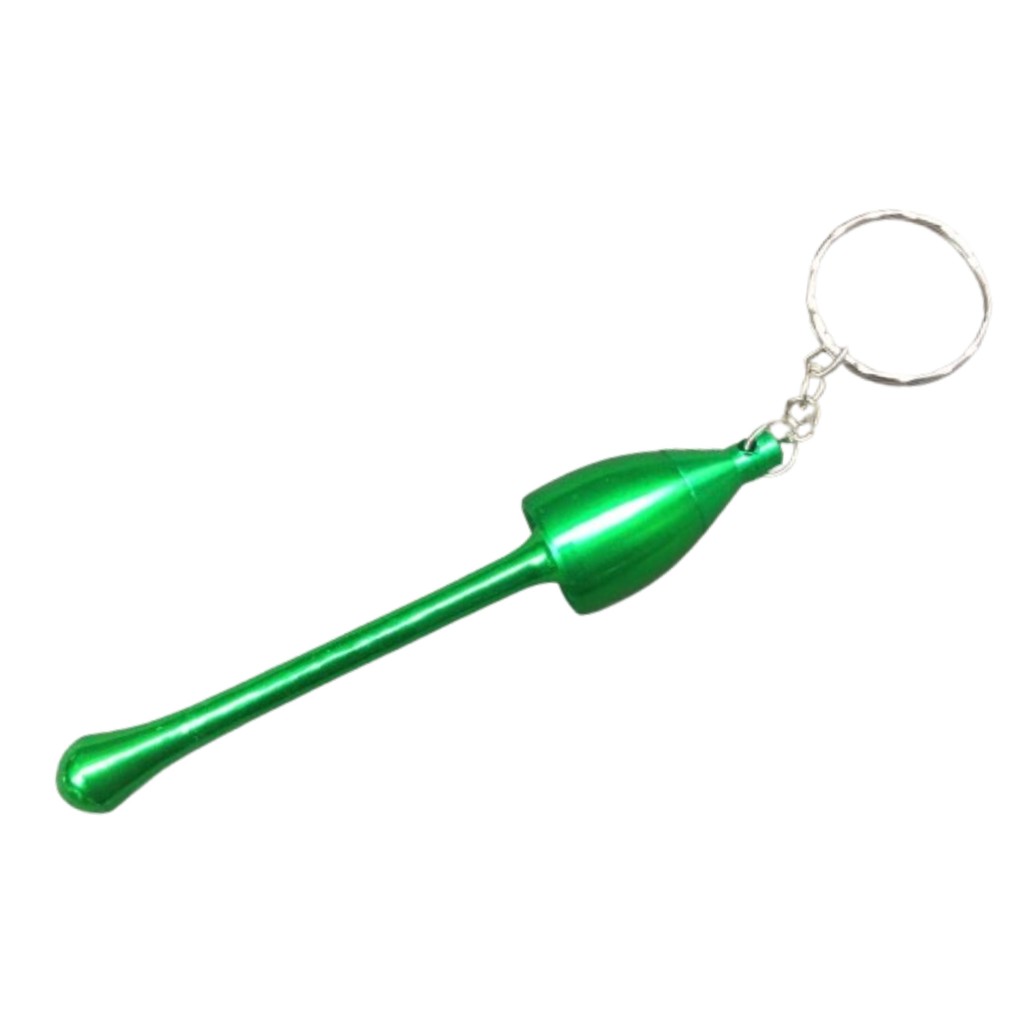 Chaveiro Formato Cogumelo em Metal Desmontável Cor