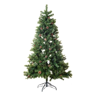 Árvore de Natal Ambar Verde BIV 550L 850 Galhos 180 cm em Oferta na Shopee