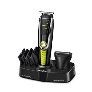 Aparador de pelos 6 em 1 Super Groom - BG-04 - Mondial (110V/220V)
