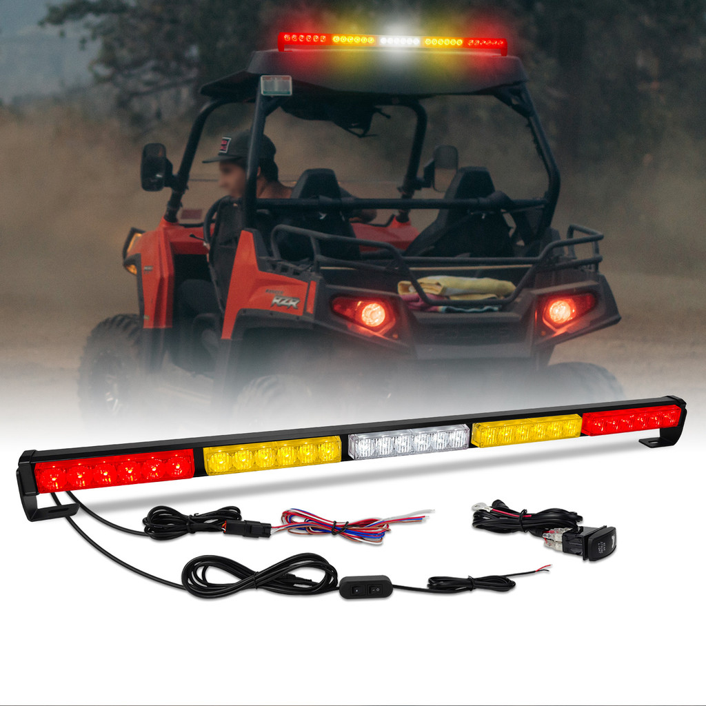 Carro utv Chase Light Luz do parachoque traseiro Luz estroboscópica