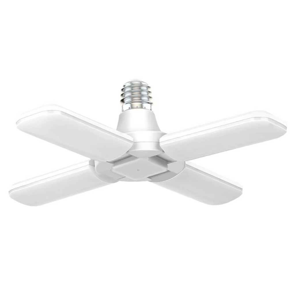 Lâmpada Fan Led 28w Branco 6500k 4 Pétalas Bi-volt
