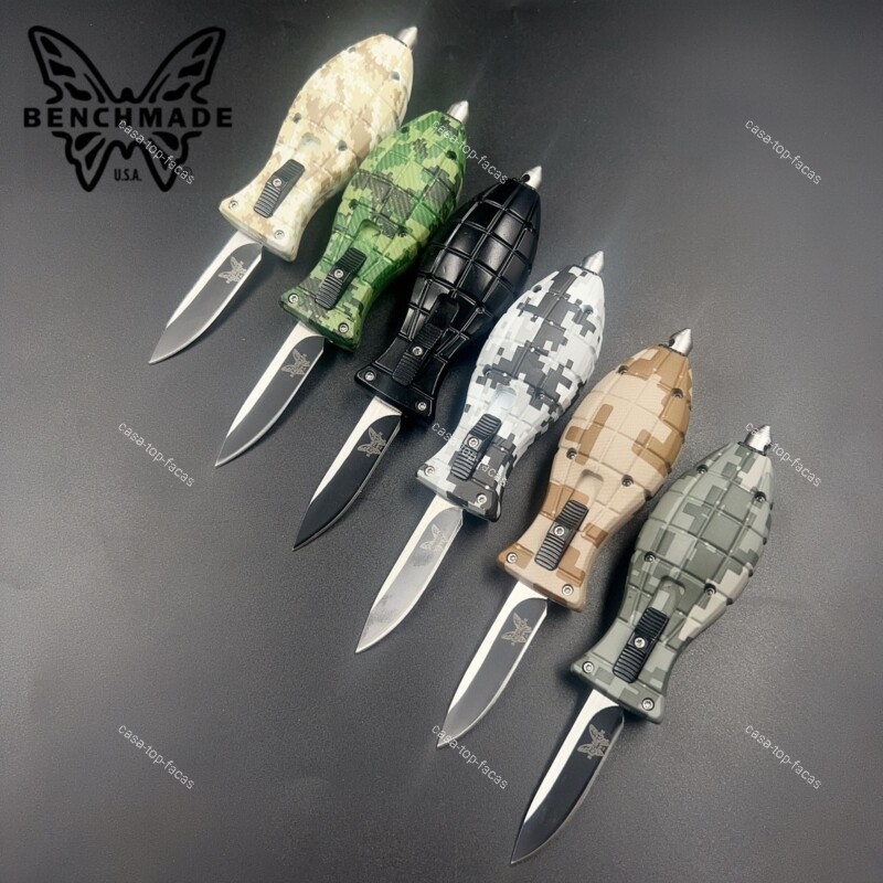 Canivete Benchmade Automático Abertura Frontal Aço E Quebra Vidro CJ-35