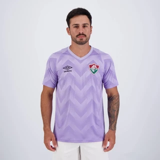 Camisa Umbro Fluminense Goleiro 2024 Lilás