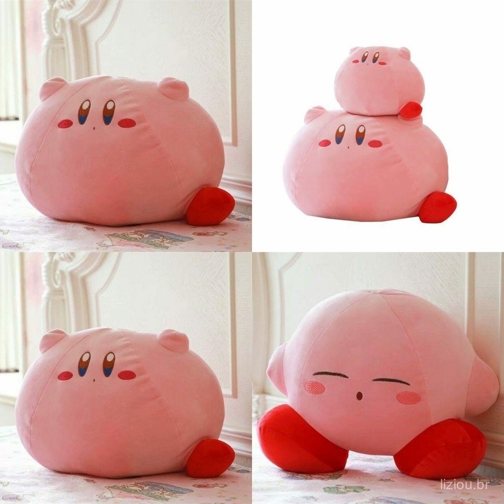 Plush Kirby Adventure Boneca de pelúcia Animais de pelúcia Brinquedos infantis Decoração para casa
