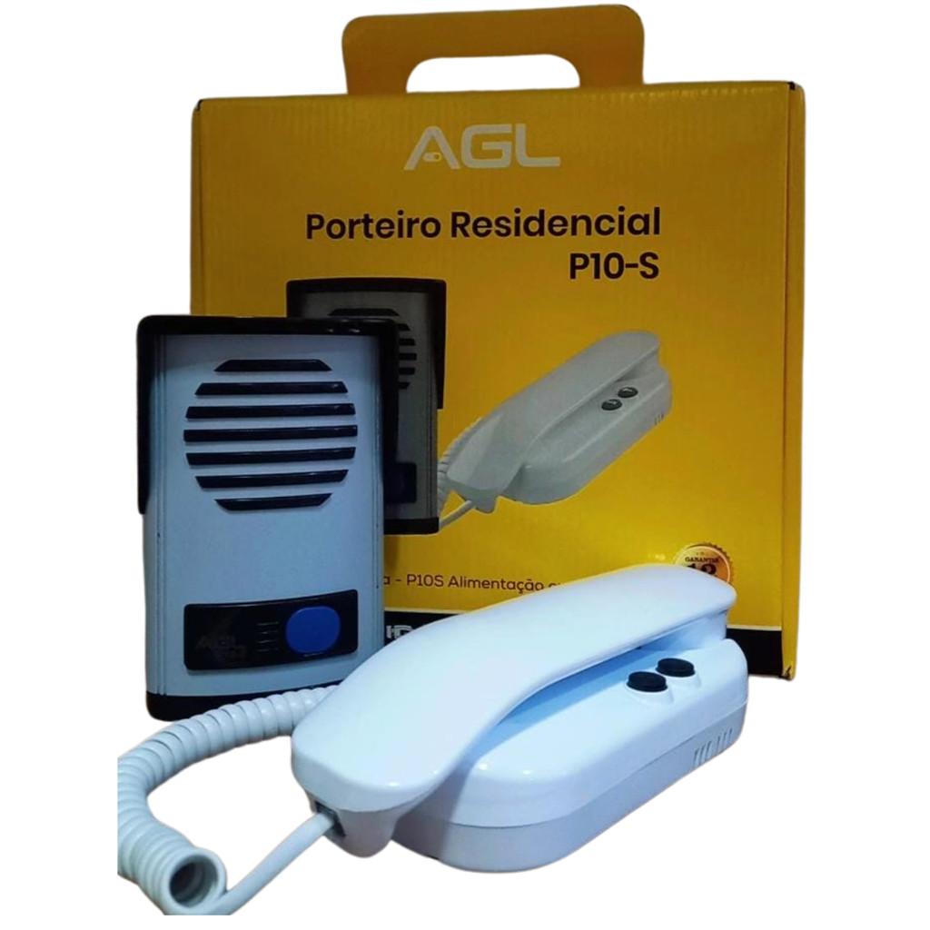 PORTEIRO ELETRONICO P10 S ALUMINIO PEQ - UNIDADE | Shopee Brasil