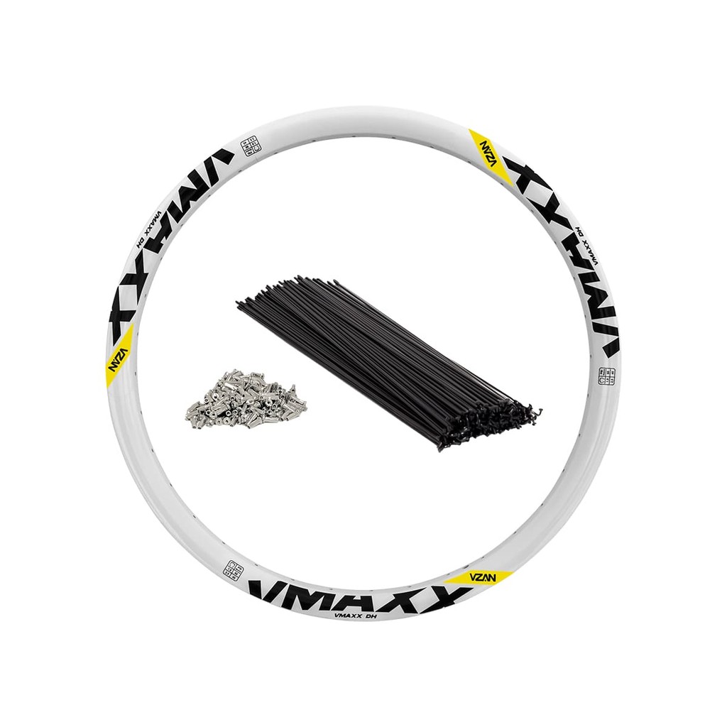 Par Roda Aro 26 Vzan Vmaxx Neon Para Freio a Disco Cubo Rosca Branco ...
