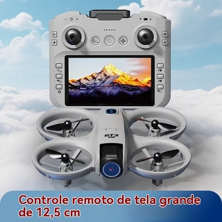 Novo GT3 Drone controle remoto com tela de exibição luz fluxo posicionamento lente elétrica fotografia aérea brinquedo a