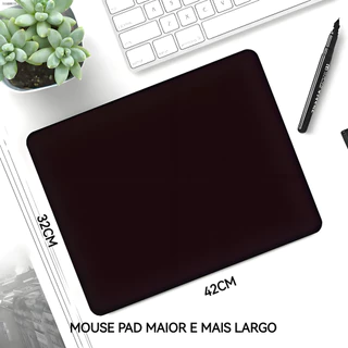 Mouse Pad Gamer XXL Tecido Suave e Preciso Base em EVA Antiderrapante Tecido de Alta Precisão para Movimentos Rápidos