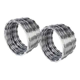 15 Metros Concertina Cerca 30 Cm Serpentina Para Muro