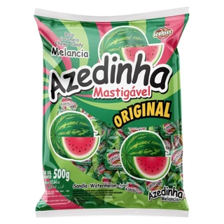 Bala Mastigável Azedinha Melancia Ice Kiss 500g - Cory