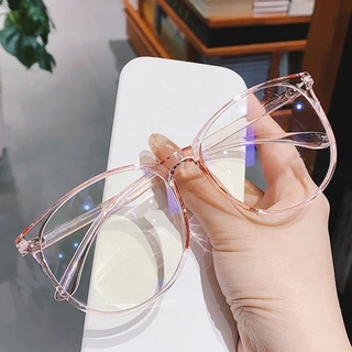 Óculos Anti-Radiação Para Mulheres Estudantes Azul Computador Lentes Substituíveis De Moda Leve