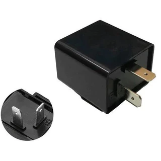 RELE PISCA SETA LED MOTO 2 PINOS 12v COM REGULAGEM DE VELOCIDADE UNIVERSAL em Oferta na Shopee