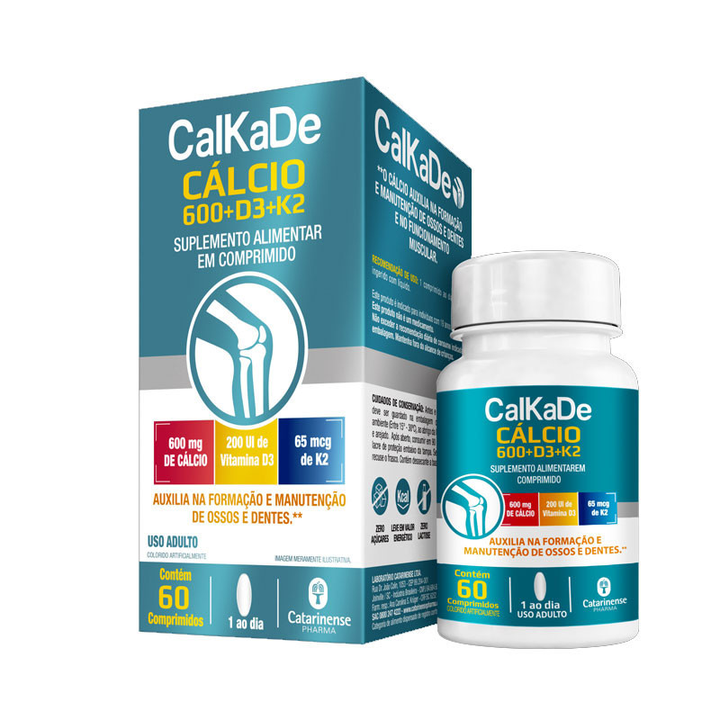 CALKADE CÁLCIO 60 CÁPSULAS | Shopee Brasil
