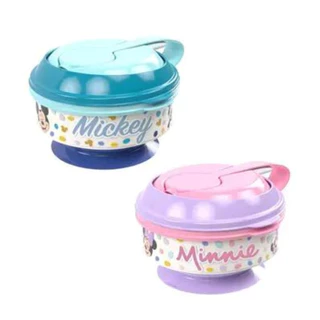 Kit Pote Papinha c/ Amassador 300ml Bebê Mickey Minnie Baby - Plasútil em Oferta na Shopee