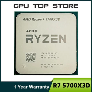 Processador AMD R7 5700X3D Ryzen 7 3.0GHz 8 núcleos de 16 threads CPU 7NM L3 = 96M soquete AM4
