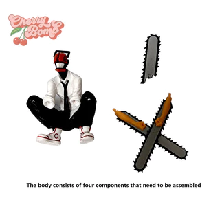 (Bomba Cereja) Coleção Adulto Modelo De Toys Chain Man Anime Figura Power/Denji Ação PVC Noodle Stopper Figurine Novo