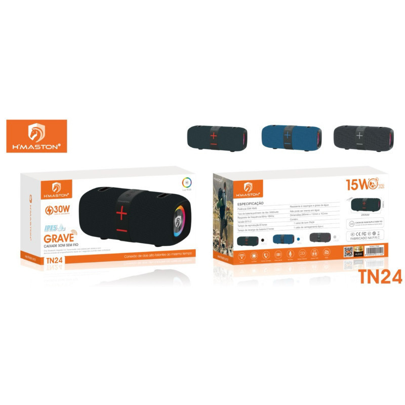 CAIXA DE SOM TN24 30W | Shopee Brasil