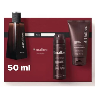 Kit Malbec Tradicional 50ml - O Boticário