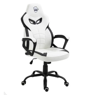 Cadeira Gamer Ninja Jiraya, Branco e Preto