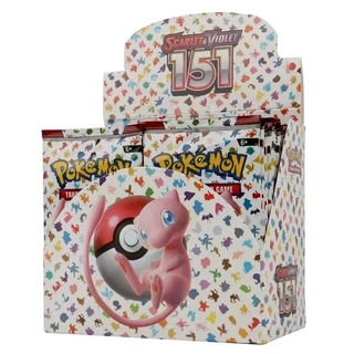 360pcs Pokémon Versão Em Inglês TCG : Scarlet & Violet 151 Classics Expansion Booster Box Cartão Comercial 36 Pack