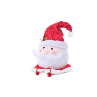Ponteira Cabeça Papai Noel 1PC 47cm Decoração Topo de Árvore de Natal em Oferta na Shopee