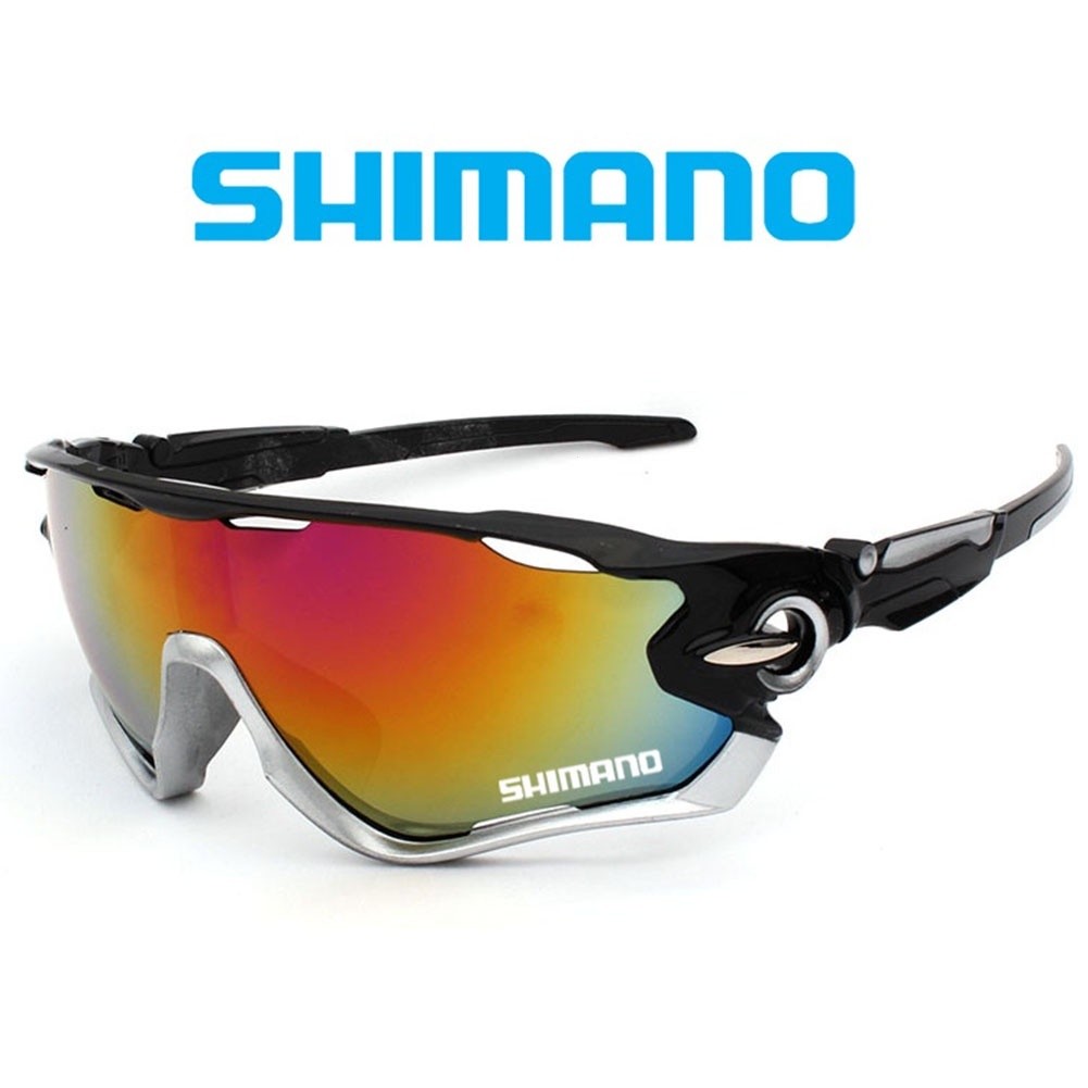 Shimano Óculos De Sol Anti-Radiação PC Ciclismo Mtb Para Bicicleta Esportes Ao Ar Livre Pesca Glasse 7 Modelos