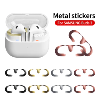 Capa À Prova De Poeira E Arranhões Para Samsung Buds 3 Fone De Ouvido Dentro Filme De Proteção Adesivos De Metal